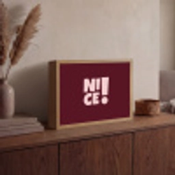 Nice - Uitroepteken - Rood Light Box met batterij (Wandlamp) middel -sfeer2