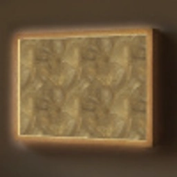 Organisch - Lijnen - Goud Light Box met batterij (Wandlamp) middel 907 -z3d_website