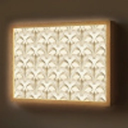 Ornament - Barok - Goud Light Box met batterij (Wandlamp) middel 907 -z3d_website
