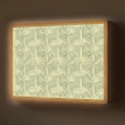 Palmwoud - Tropisch - Groen Light Box met batterij (Wandlamp) middel 907 -z3d_website