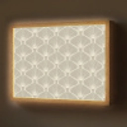 Paneel - Ginkgo - Zand Light Box met batterij (Wandlamp) middel 907 -z3d_website