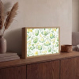 Patroon - Groen - Eieren Light Box met batterij (Wandlamp) middel -sfeer2