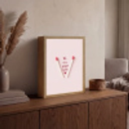 Perfect - Minimalistisch - Valentijn Light Box met batterij (Wandlamp) middel -sfeer2