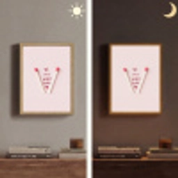 Perfect - Minimalistisch - Valentijn Light Box met batterij (Wandlamp) middel -sfeer3