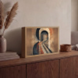 Piano - Toetsen - Abstract Light Box met batterij (Wandlamp) middel -sfeer2
