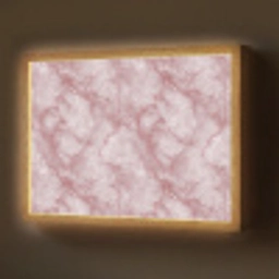 Roze - Kwartsmarmer - Aders Light Box met batterij (Wandlamp) middel 907 -z3d_website