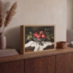 Granaatappels - Klassiek - Vintage Light Box met batterij (Wandlamp) middel -sfeer2