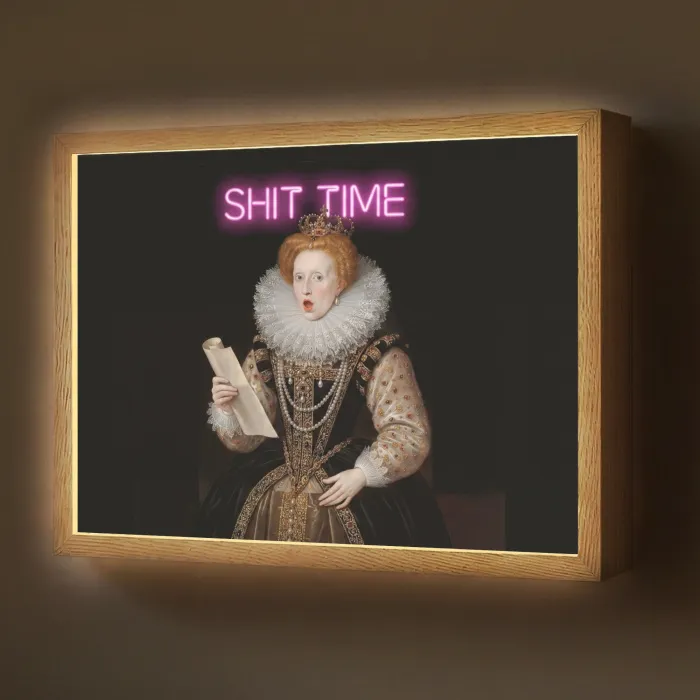 Portret - Humor - Neon Light Box met batterij (Wandlamp) middel -z3d_website