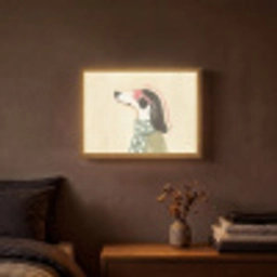 Quote - Hond - Zonnebril Light Box met batterij (Wandlamp) middel -sfeer4