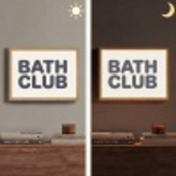 Quote - Grijs - Wit Light Box met batterij (Wandlamp) middel -sfeer3