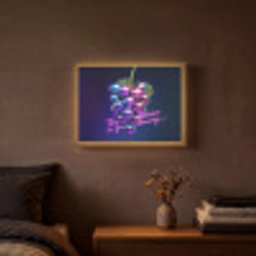 Quote - Neon - Disco - Druiven Light Box met batterij (Wandlamp) middel -sfeer4