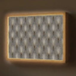 Waaierstralen - Goud - Antraciet Light Box met batterij (Wandlamp) middel 907 -z3d_website