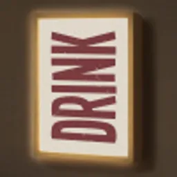 Rood - Vintage - Decoratie - Japandi Light Box met batterij (Wandlamp) middel -z3d_website