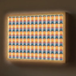 Retro - Disco - Golven Light Box met batterij (Wandlamp) middel 907 -z3d_website