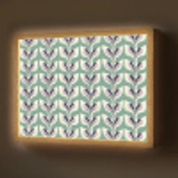 Retro - Modern - Groen Light Box met batterij (Wandlamp) middel 907 -z3d_website