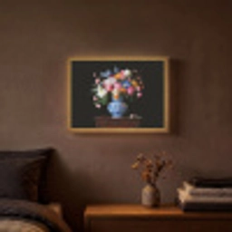 Rozen - Bloemen - Vaas - Boeket Light Box met batterij (Wandlamp) middel -sfeer4
