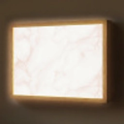 Zalmroze - Marmer - Aders Light Box met batterij (Wandlamp) middel 907 -z3d_website