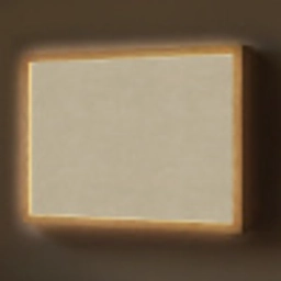 Zandkleur - Korrelige structuur - Beton Light Box met batterij (Wandlamp) middel 907 -z3d_website