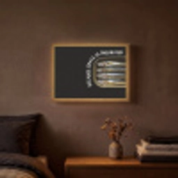 Sardines - Tekst - Vis - Blik Light Box met batterij (Wandlamp) middel -sfeer4