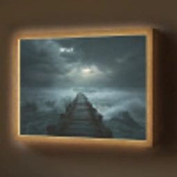 Steiger - Storm - Golven Light Box met batterij (Wandlamp) middel -z3d_website