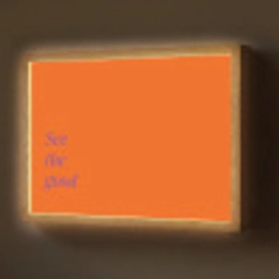 See te good - Paars - Oranje Light Box met batterij (Wandlamp) middel -z3d_website