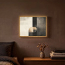 Vormen - Modern - Zwart Light Box met batterij (Wandlamp) middel -sfeer4