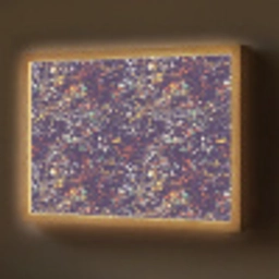 Spat - Abstract - Stippen Light Box met batterij (Wandlamp) middel 907 -z3d_website