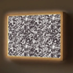 Spat - Stippen - Zwart - Wit Light Box met batterij (Wandlamp) middel 907 -z3d_website