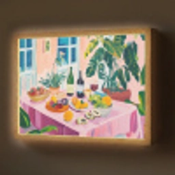 Tafel - Wijn - Fruit Light Box met batterij (Wandlamp) middel -z3d_website