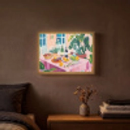 Tafel - Wijn - Fruit Light Box met batterij (Wandlamp) middel -sfeer4