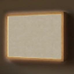 Taupekleur - Gewolkt textuur - Natuurlijk Light Box met batterij (Wandlamp) middel 907 -z3d_website