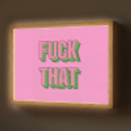 Tekst - Bold - Roze Light Box met batterij (Wandlamp) middel -z3d_website