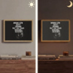 Tekst - Bokshandschoenen - Wit Light Box met batterij (Wandlamp) middel -sfeer3