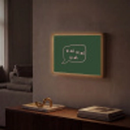 Tekstwolkje - Donkergroen - BLAH BLAH BLAH Light Box met batterij (Wandlamp) middel -sfeer1