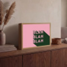 Tekst - Grafisch - Groen - Schaduw Light Box met batterij (Wandlamp) middel -sfeer2
