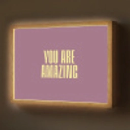 Tekst - Paars - Amazing Light Box met batterij (Wandlamp) middel -z3d_website