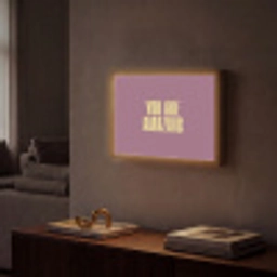 Tekst - Paars - Amazing Light Box met batterij (Wandlamp) middel -sfeer1
