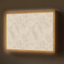 Structuur - Spikkels - Beige Light Box met batterij (Wandlamp) middel 907 -z3d_website