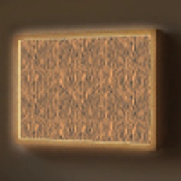 Tijger - Oranje - Patroon - Strepen Light Box met batterij (Wandlamp) middel 907 -z3d_website