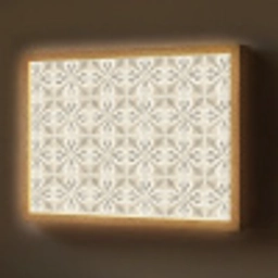 Tegel - Motief - Beige Light Box met batterij (Wandlamp) middel 907 -z3d_website