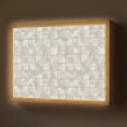 Tegels - Natuurlijk - Grijs Light Box met batterij (Wandlamp) middel 907 -z3d_website