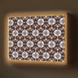 traditioneel - Element - Kleurrijk Light Box met batterij (Wandlamp) middel 907 -z3d_website