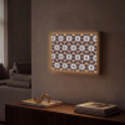 traditioneel - Element - Kleurrijk Light Box met batterij (Wandlamp) middel 907 -sfeer1