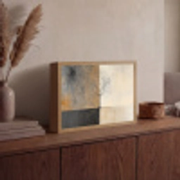 Boom - Vlakken - Takken - Kleurverloop Light Box met batterij (Wandlamp) middel -sfeer2