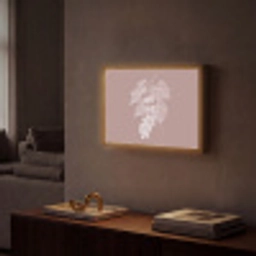 Tros - Druiven - Illustratie - Bladeren Light Box met batterij (Wandlamp) middel -sfeer1