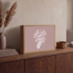Tros - Druiven - Illustratie - Bladeren Light Box met batterij (Wandlamp) middel -sfeer2