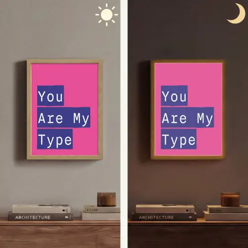 Valentijn - Tekst - Love Light Box met batterij (Wandlamp) middel -sfeer3