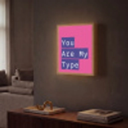 Valentijn - Tekst - Love Light Box met batterij (Wandlamp) middel -sfeer1