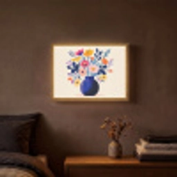 Vaas - Bloemen - Boeket Light Box met batterij (Wandlamp) middel -sfeer4