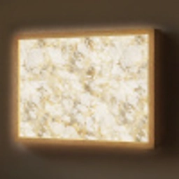 Warm - Gouden - Marmer - Patroon Light Box met batterij (Wandlamp) middel 907 -z3d_website